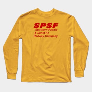 SPSF Red Logo With Lettering Long Sleeve T-Shirt